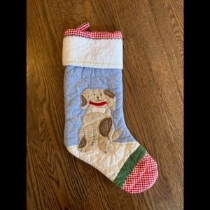 Pottery Barn Kids Dog stocking